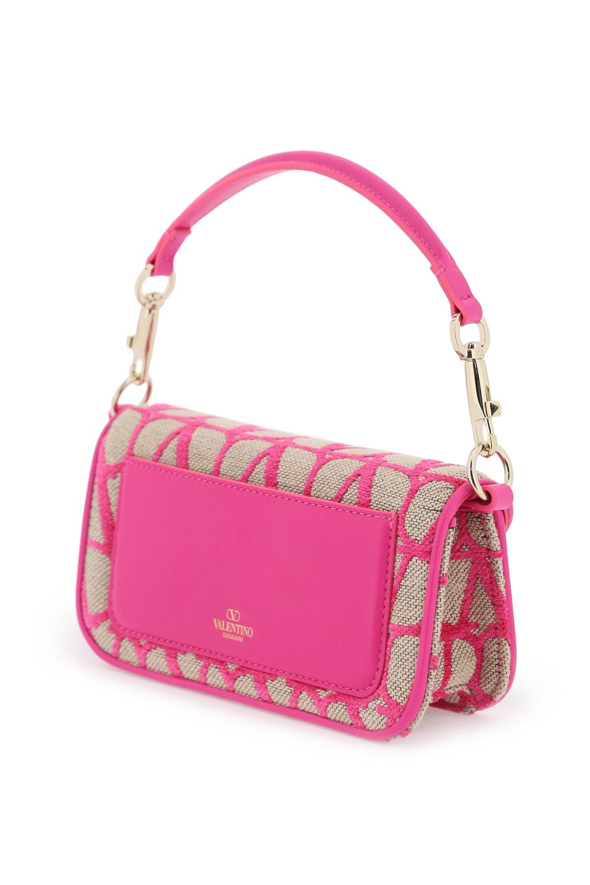 Valentino garavani small 'locò' shoulder bag in toile iconographe