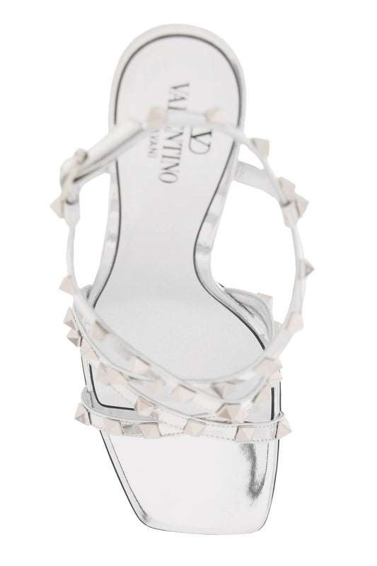 Valentino garavani laminated leather rockstud sandals