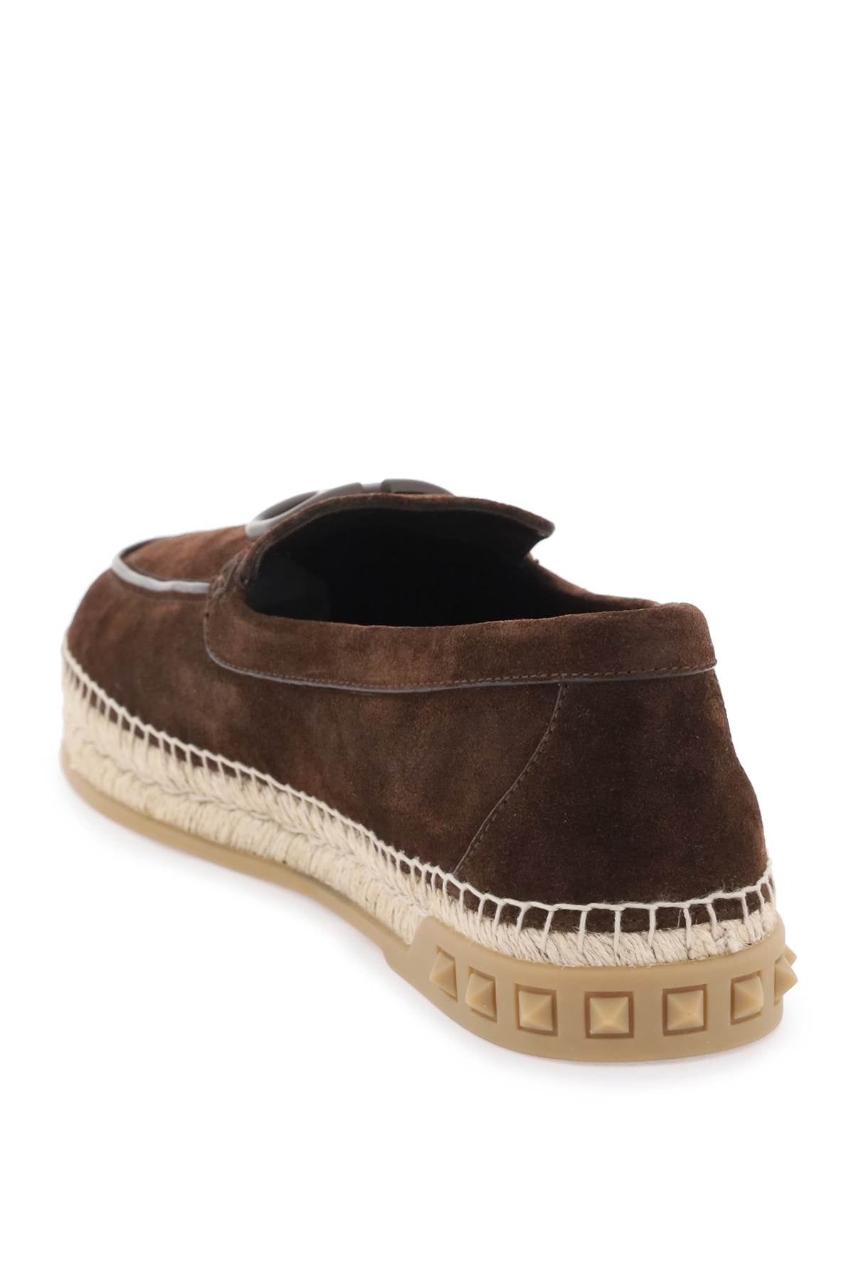 Valentino garavani suede espadrilles