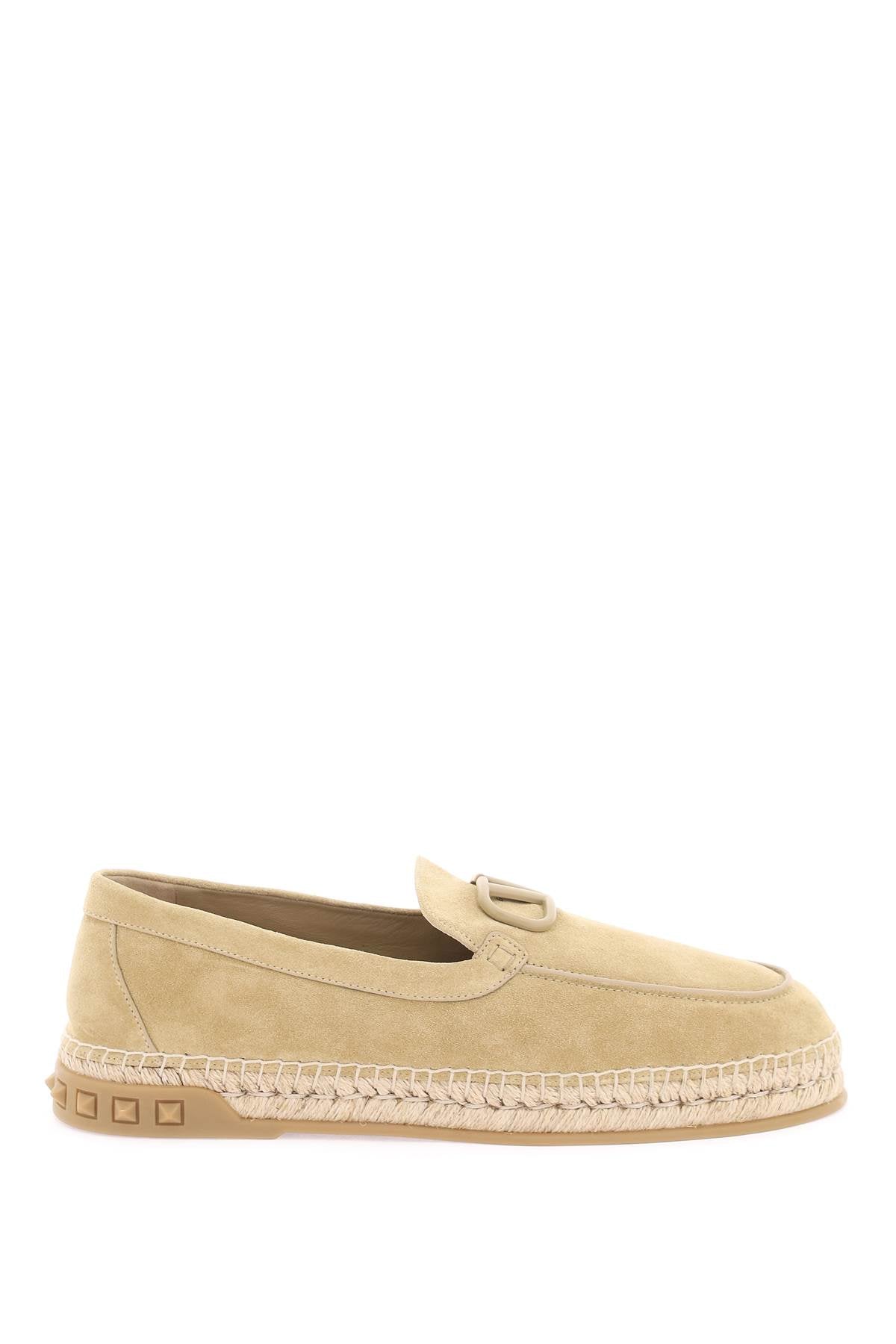 Valentino garavani suede espadrilles