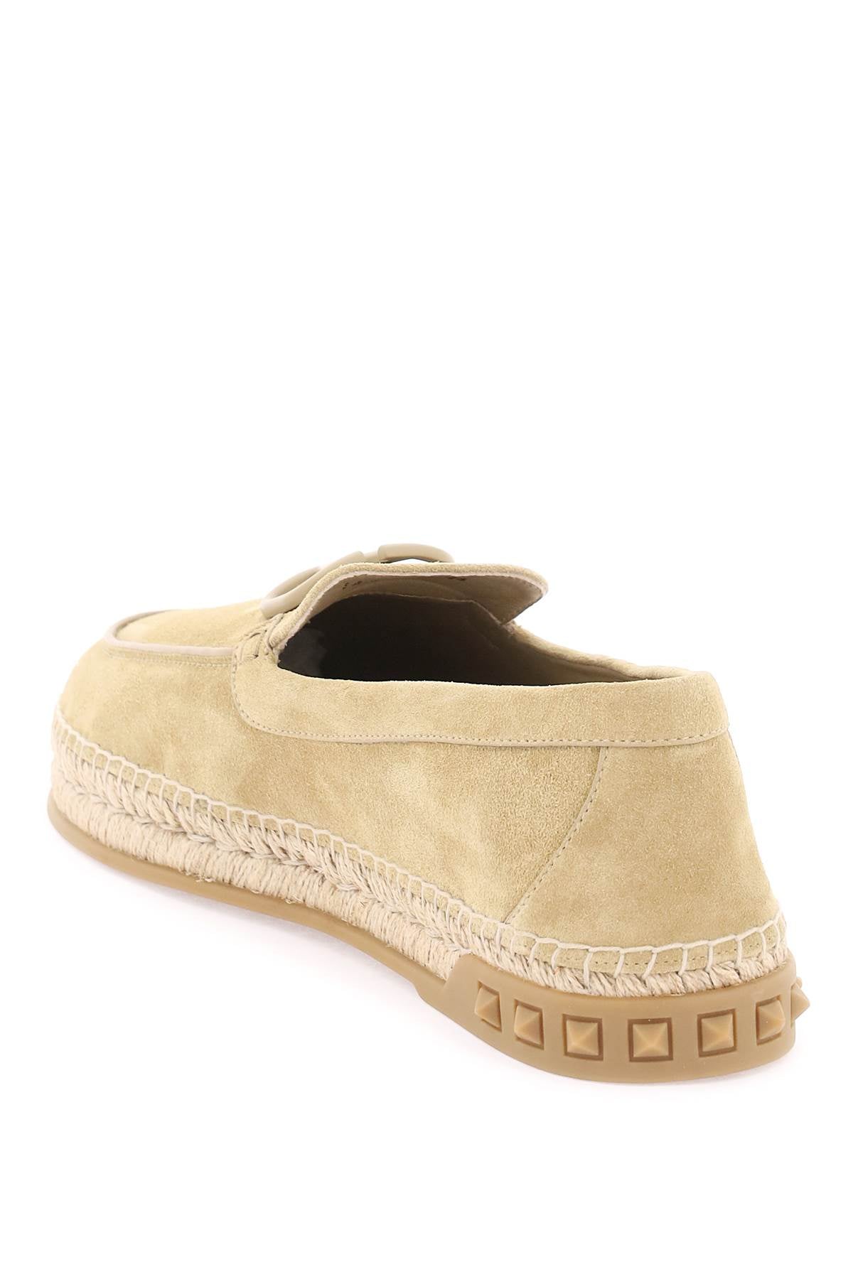 Valentino garavani suede espadrilles