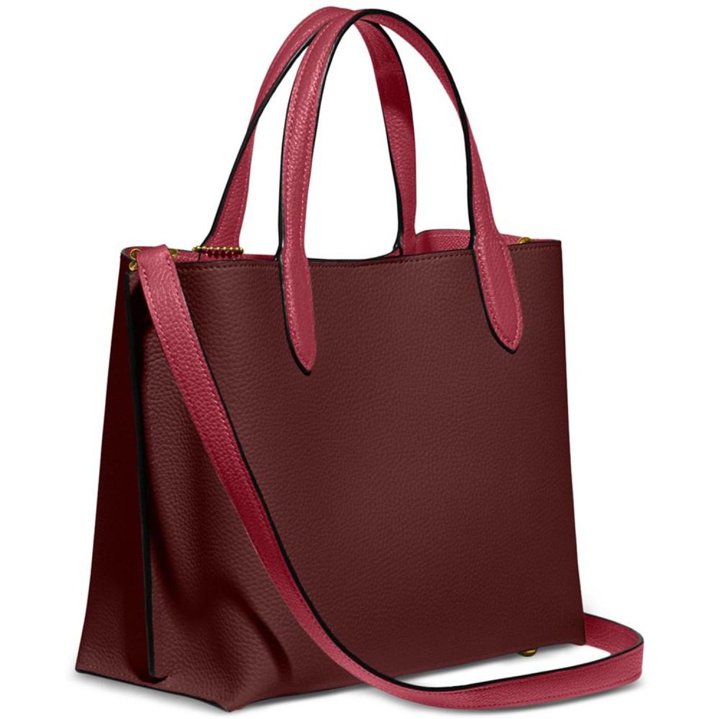 Polished Pebble Leather Willow Tote 24 with Convertible Straps