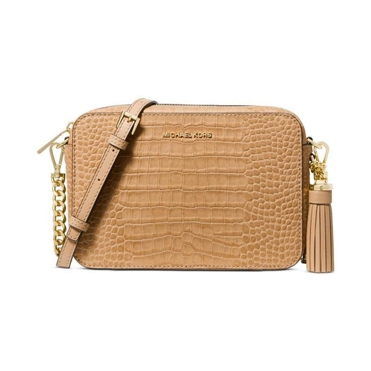 Jet Set Medium Crocodile Embossed Leather Crossbody