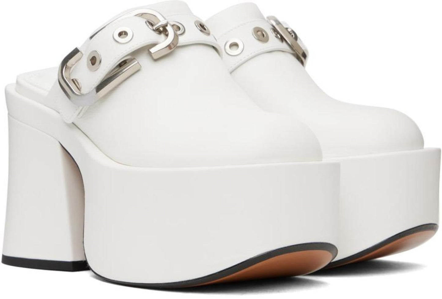 White 'The J Marc' Clogs