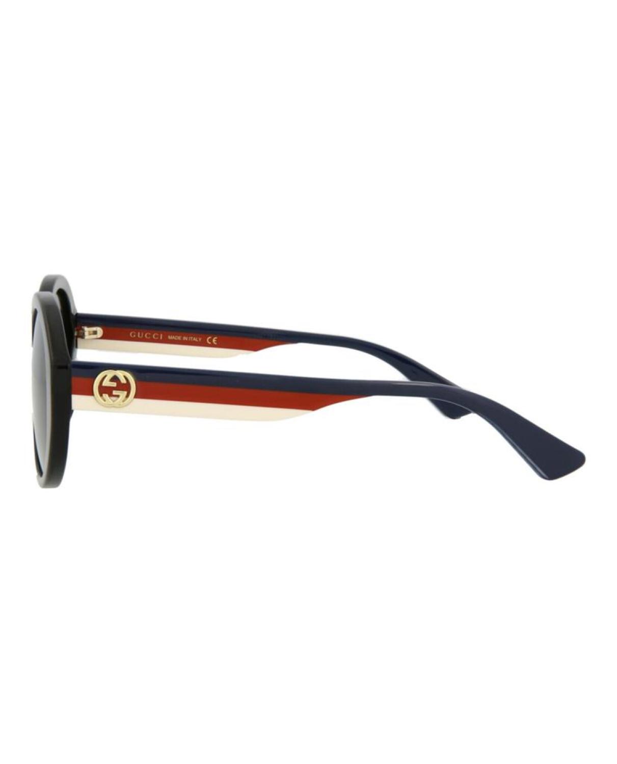 Round-Frame Acetate Sunglasses