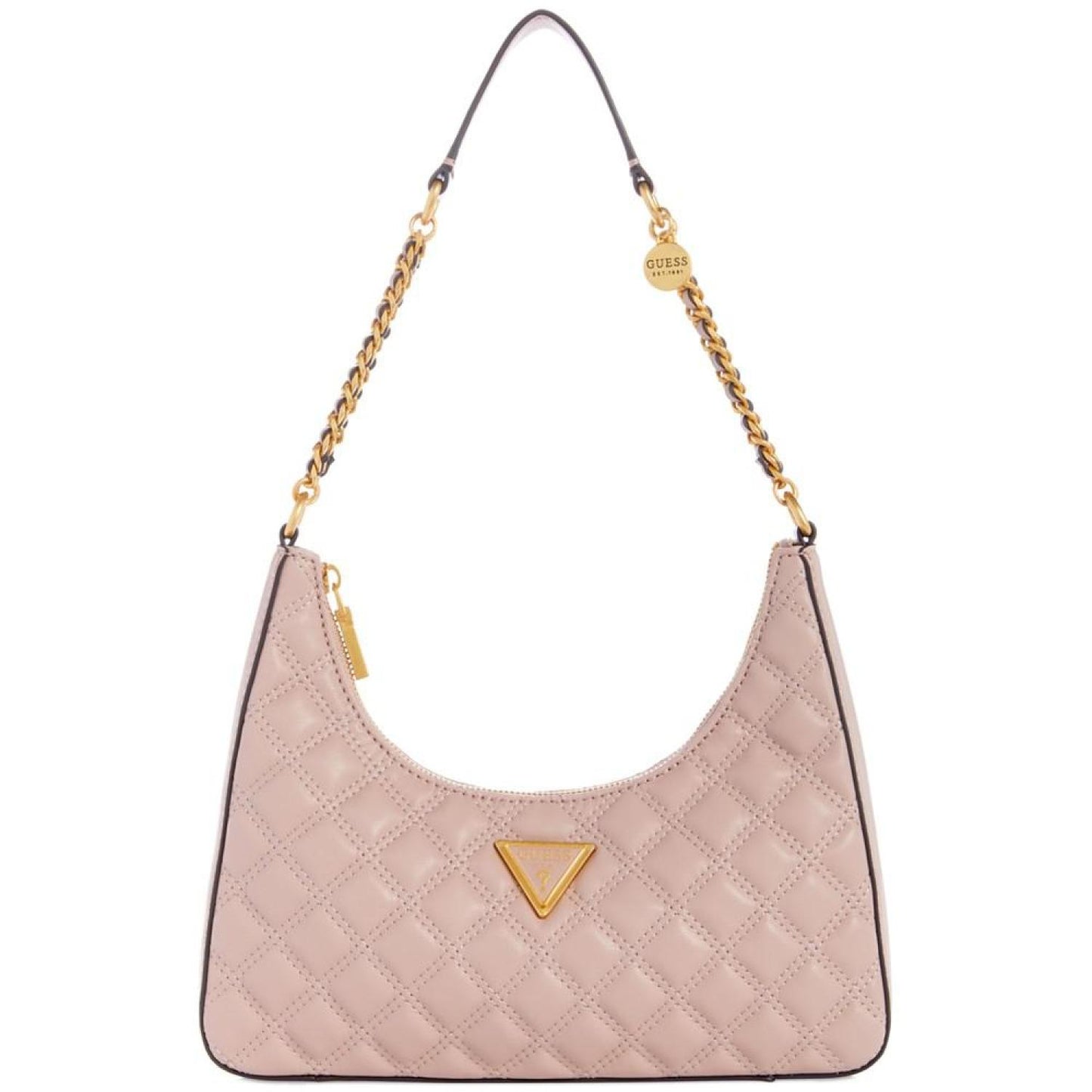 Giully Quilted Small Top Zip Shoulder Bag