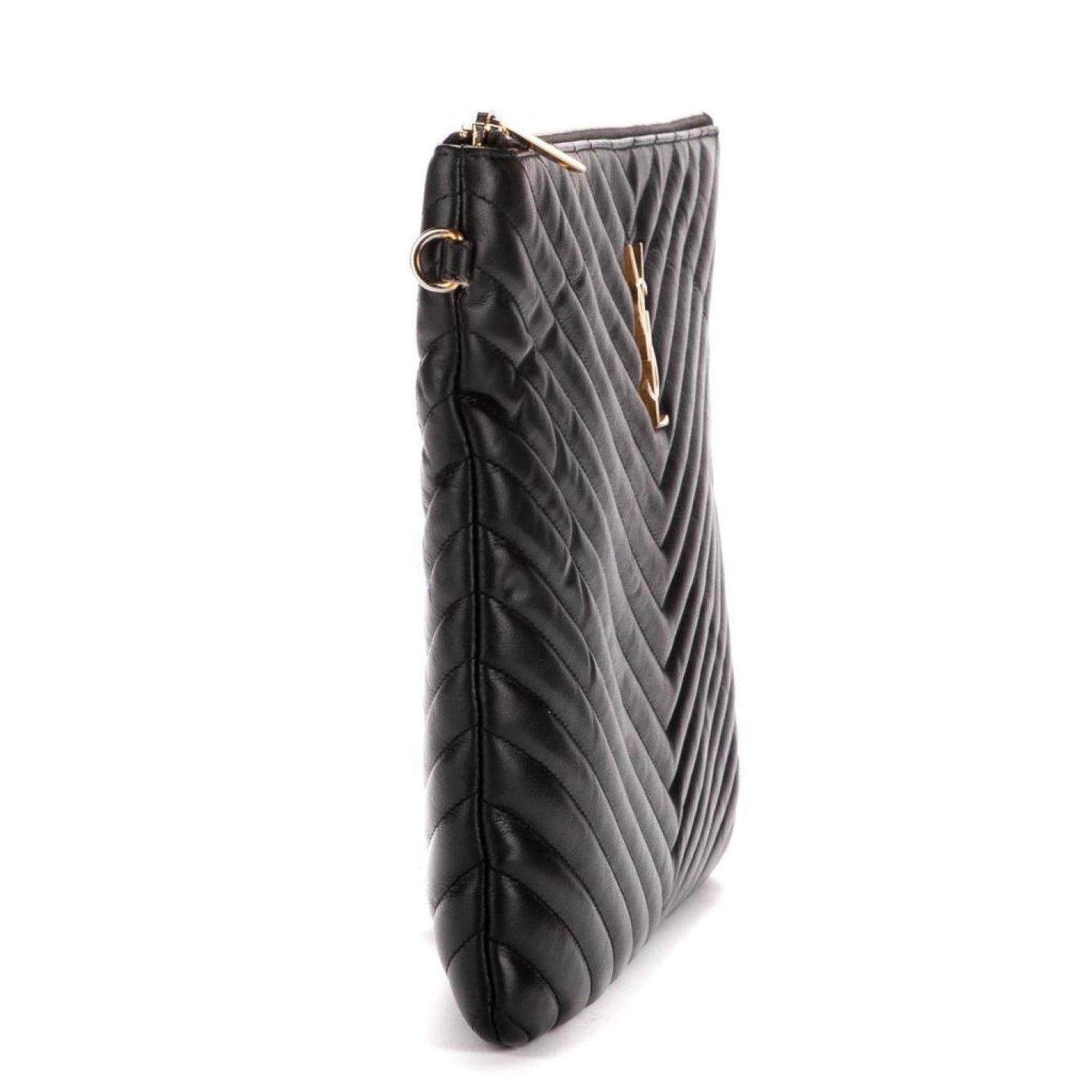 YSL Quilted Clutch