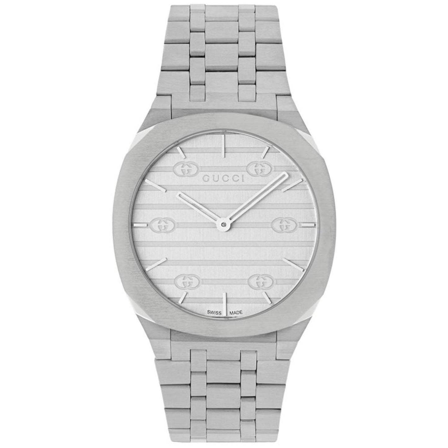 Women's Swiss 25H Stainless Steel Bracelet Watch 34mm