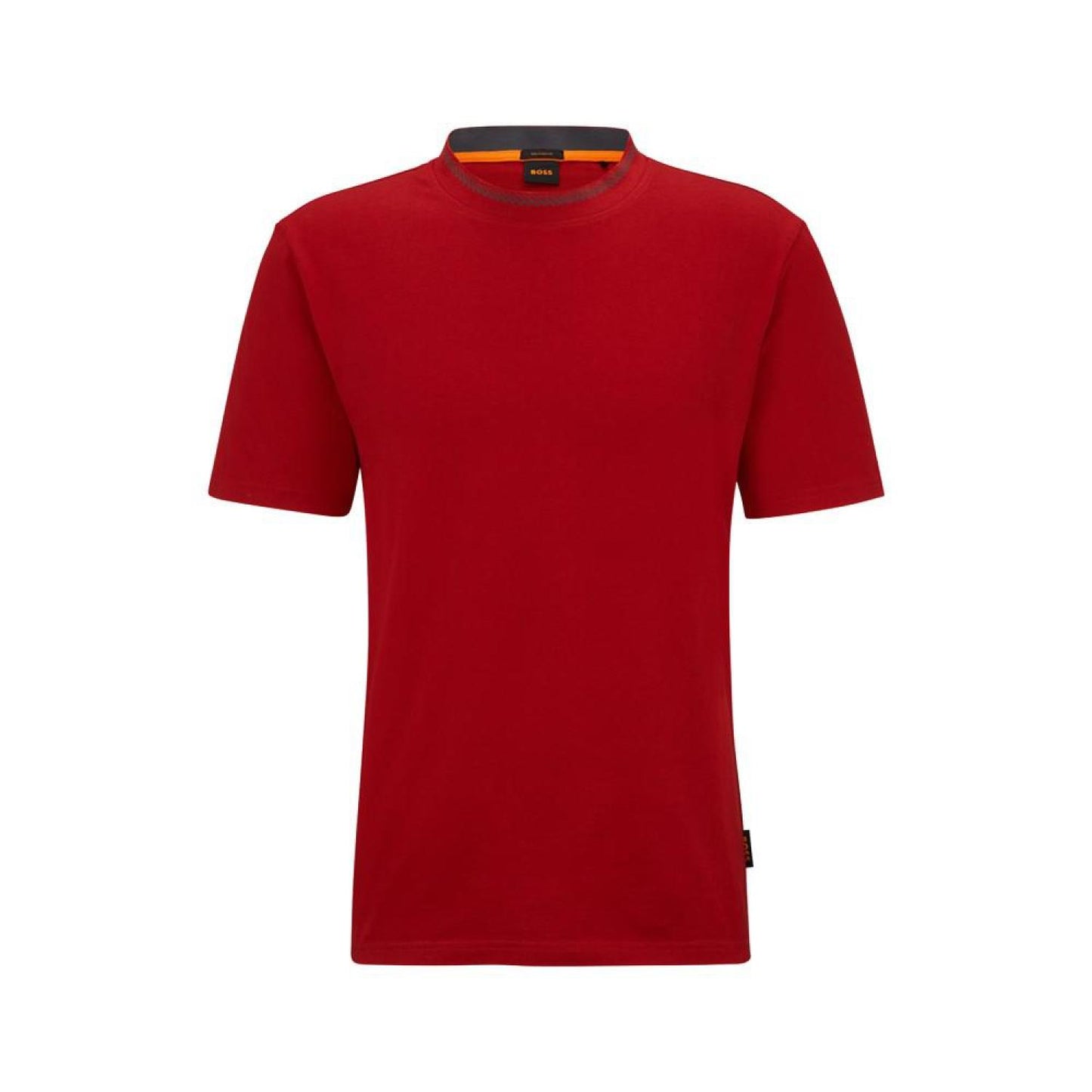 Men's Detailed Collarband Relaxed-Fit T-shirt