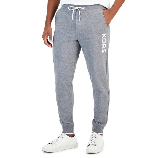 Men's Fleece Logo Drawstring Jogger Pants