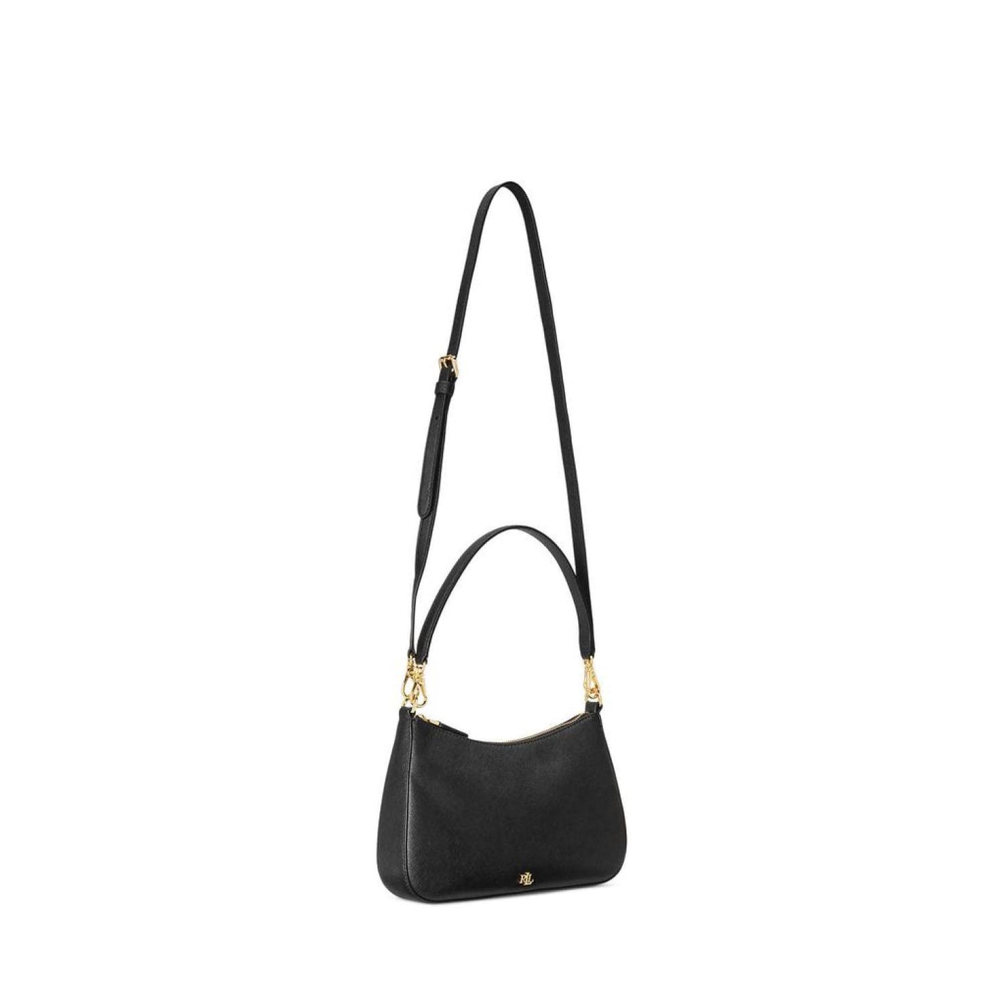 Crosshatch Leather Medium Danni Shoulder Bag