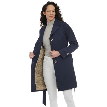 Women's Single-Breasted Trench Coat