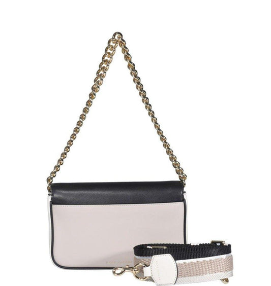 Marc Jacobs Logo Plaque Chained Shoulder Bag