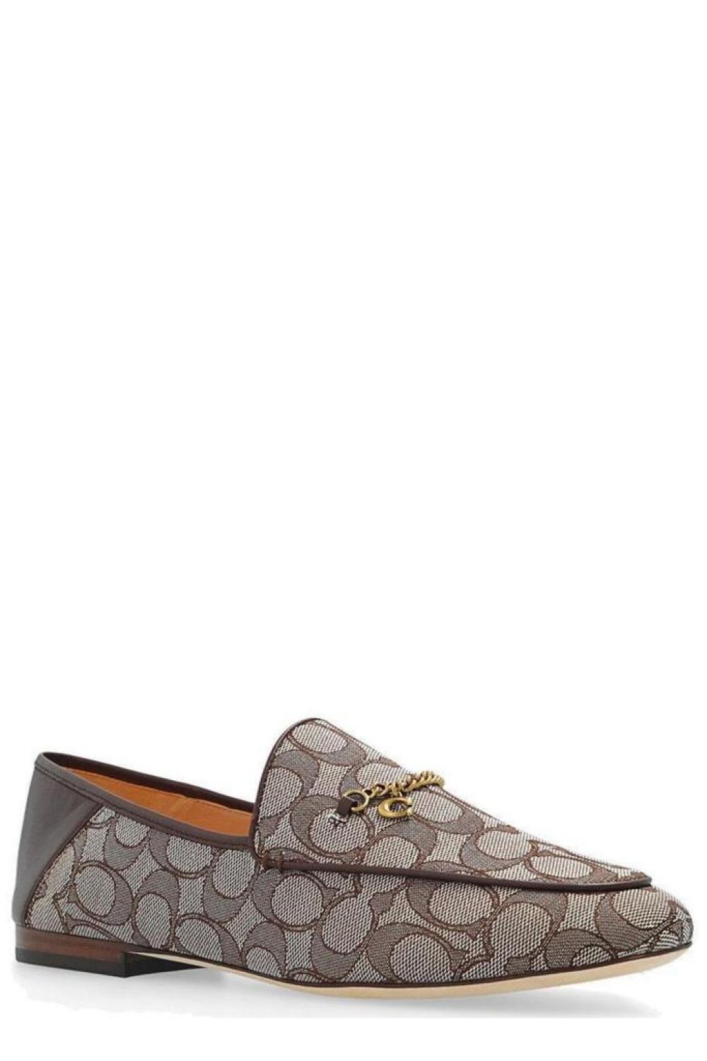 Coach Hanna Signature Jacquard Loafers