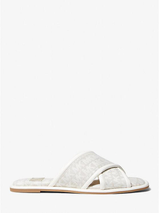 Gideon Logo Jacquard Slide Sandal