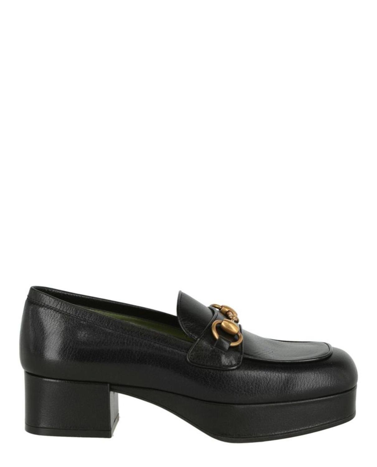 Houdan Leather Platform Loafer