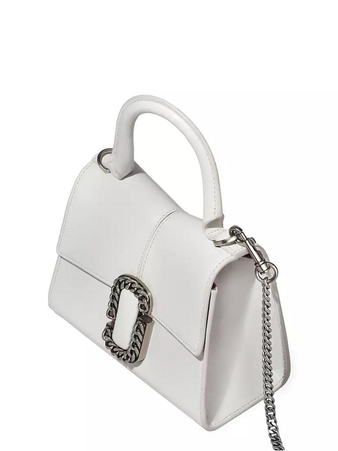 The Mini St. Marc Leather Top-Handle Bag