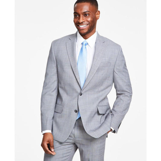 Men's Classic-Fit Stretch Wool-Blend Suit Jacket