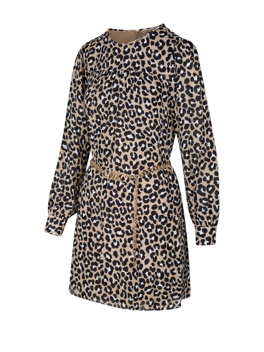 Michael Michael Kors Animal Motif Mini Dress