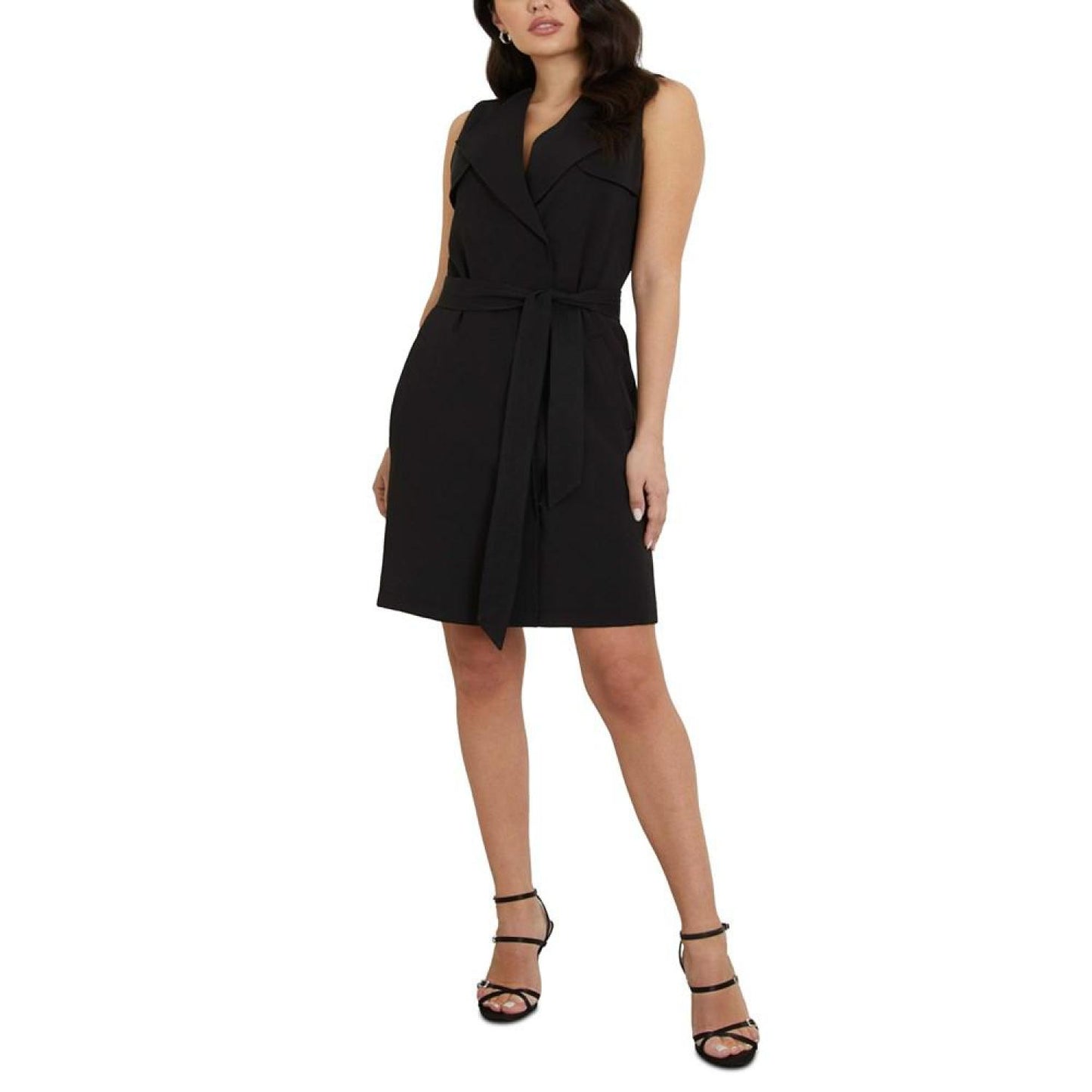 Women's Everly Sleeveless Belted Trench Dress