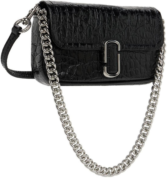 Black 'The Croc J Marc Mini' Bag