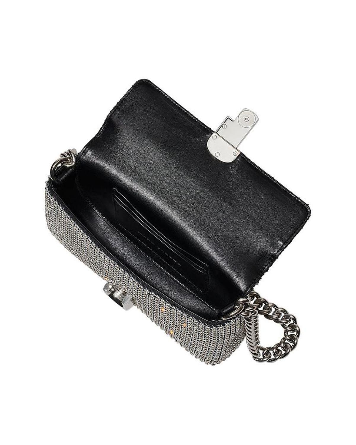 The Rhinestone J Marc Mini Shoulder Bag