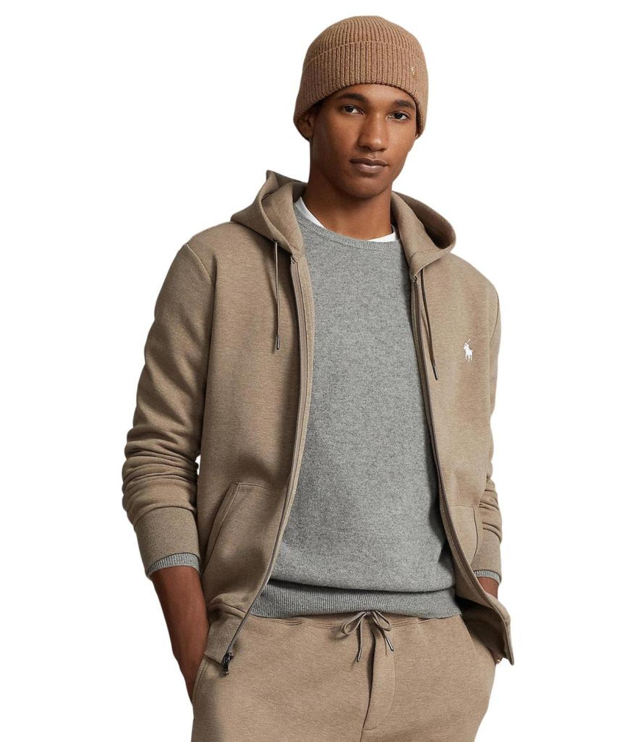 Double-Knit Full-Zip Hoodie