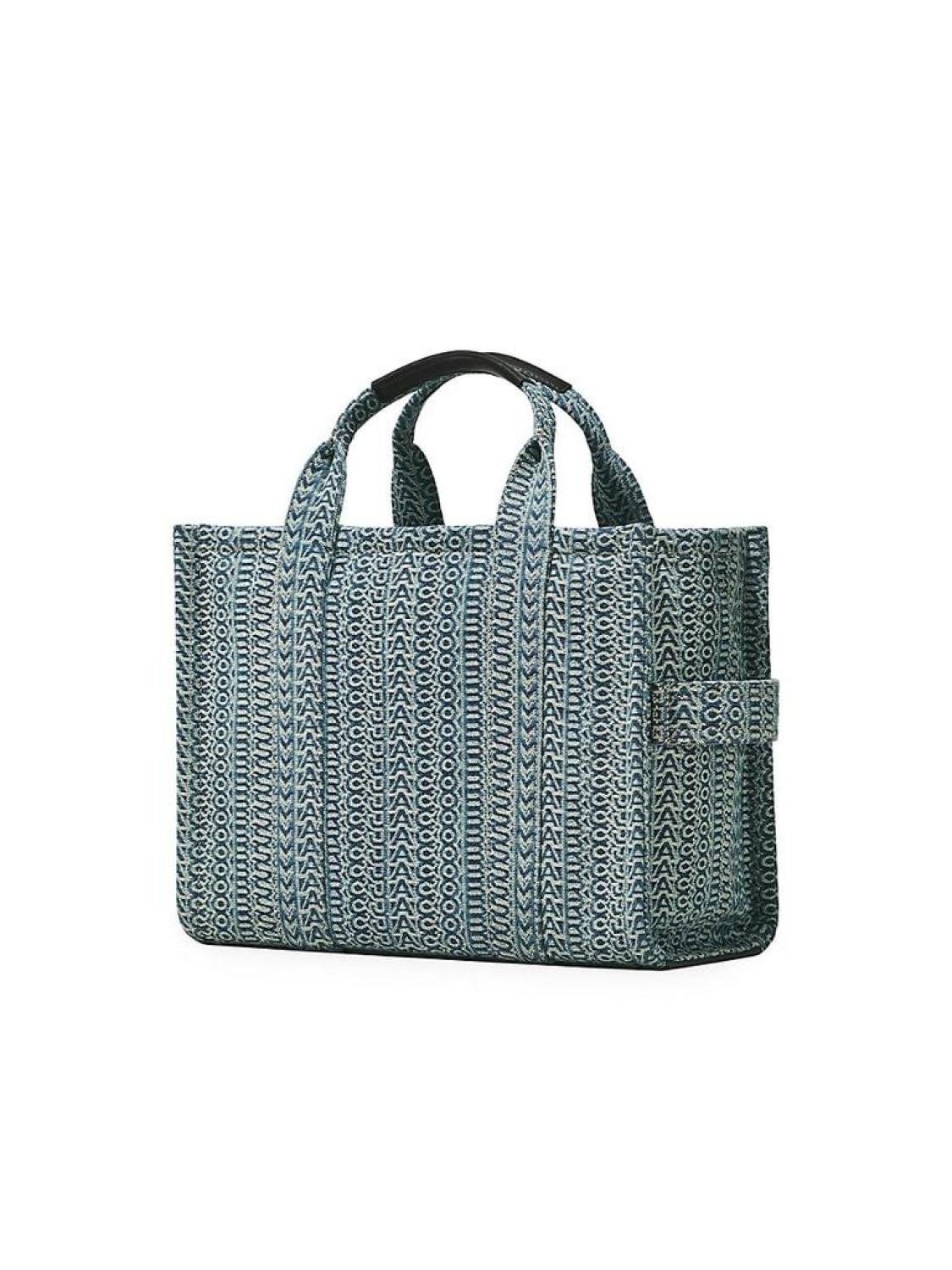 The Medium Monogram Denim Tote Bag