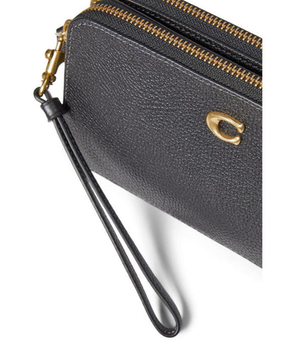 Polished Pebble Leather Kira Crossbody