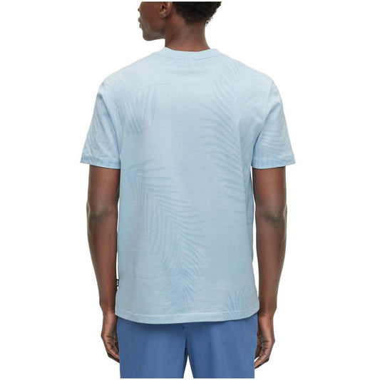 Men's Regular-Fit Pure Cotton Seasonal Pattern T-shirt