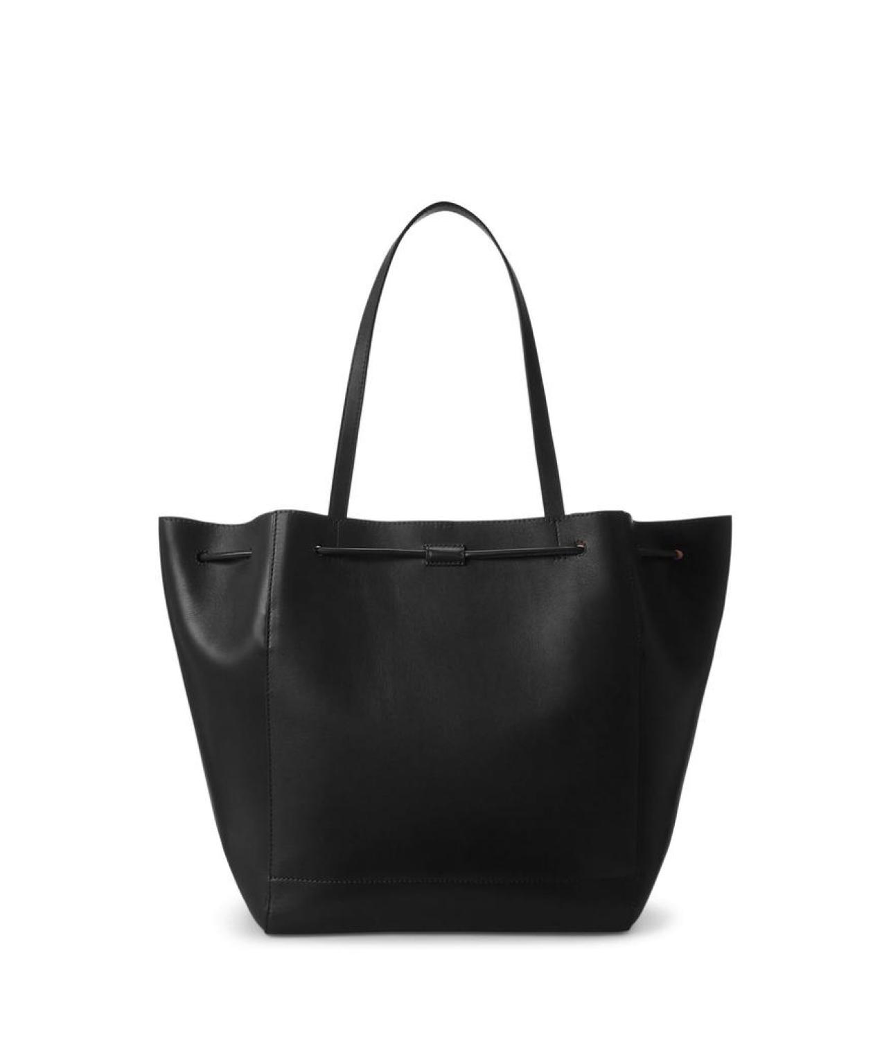 Leather Medium Andie Drawstring Tote