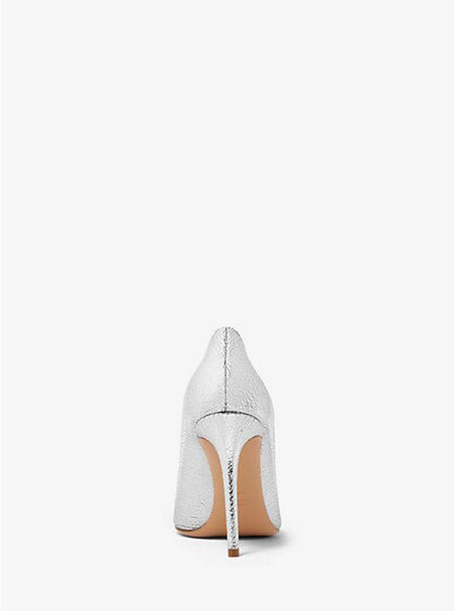 Gretel Crackled Leather Pump