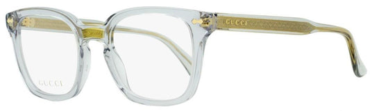 Gucci Unisex  Eyeglasses GG0184O 005 Transparent Gray 50mm