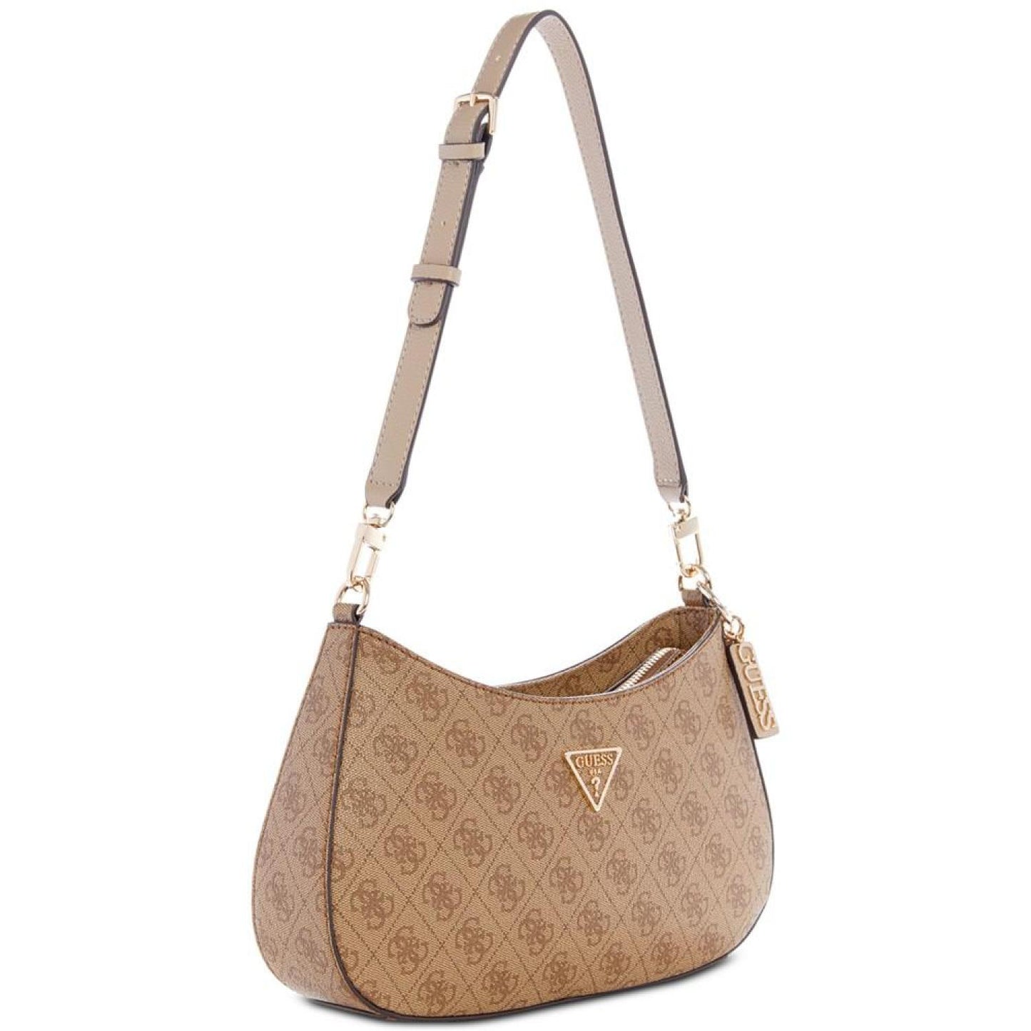 Noelle Small Top Zip 4G Logo Monogram Shoulder Bag