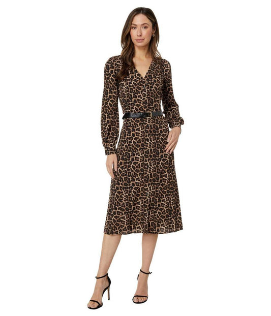 Petite Cheetah Kate Dress