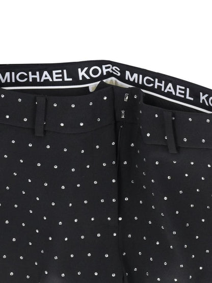 Michael Michael Kors Crystal Embellished Bootcut Pants