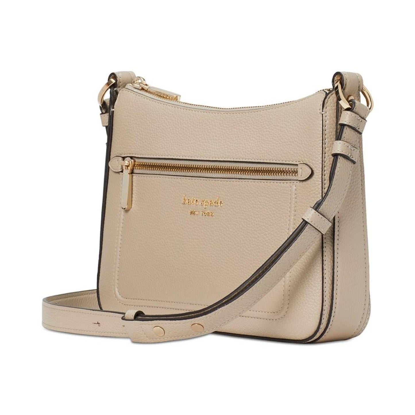 Hudson Pebbled Leather Small Crossbody