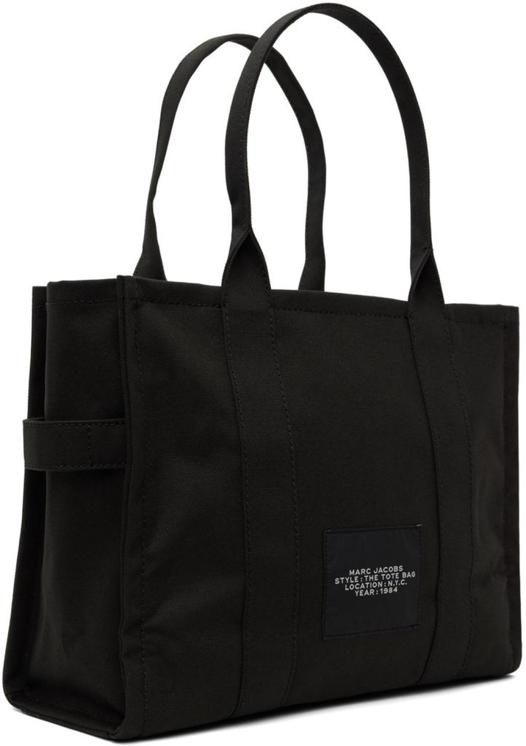 Black Large 'The Tote Bag' Tote