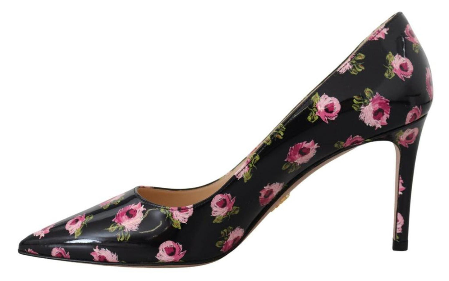 Prada Leather Floral Heels Stilettos Women's Pumps