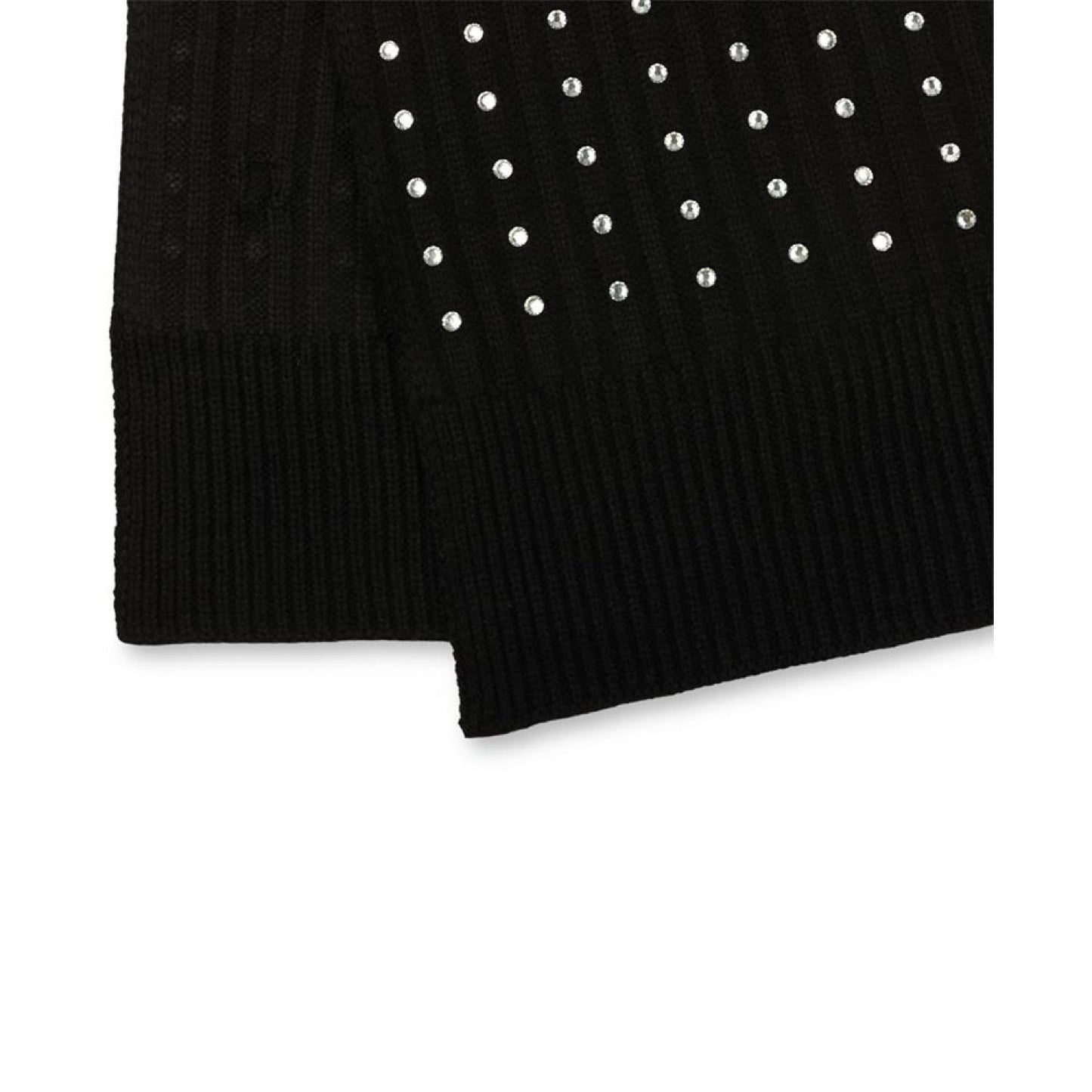 Women's Ribbed Embellished Scarf