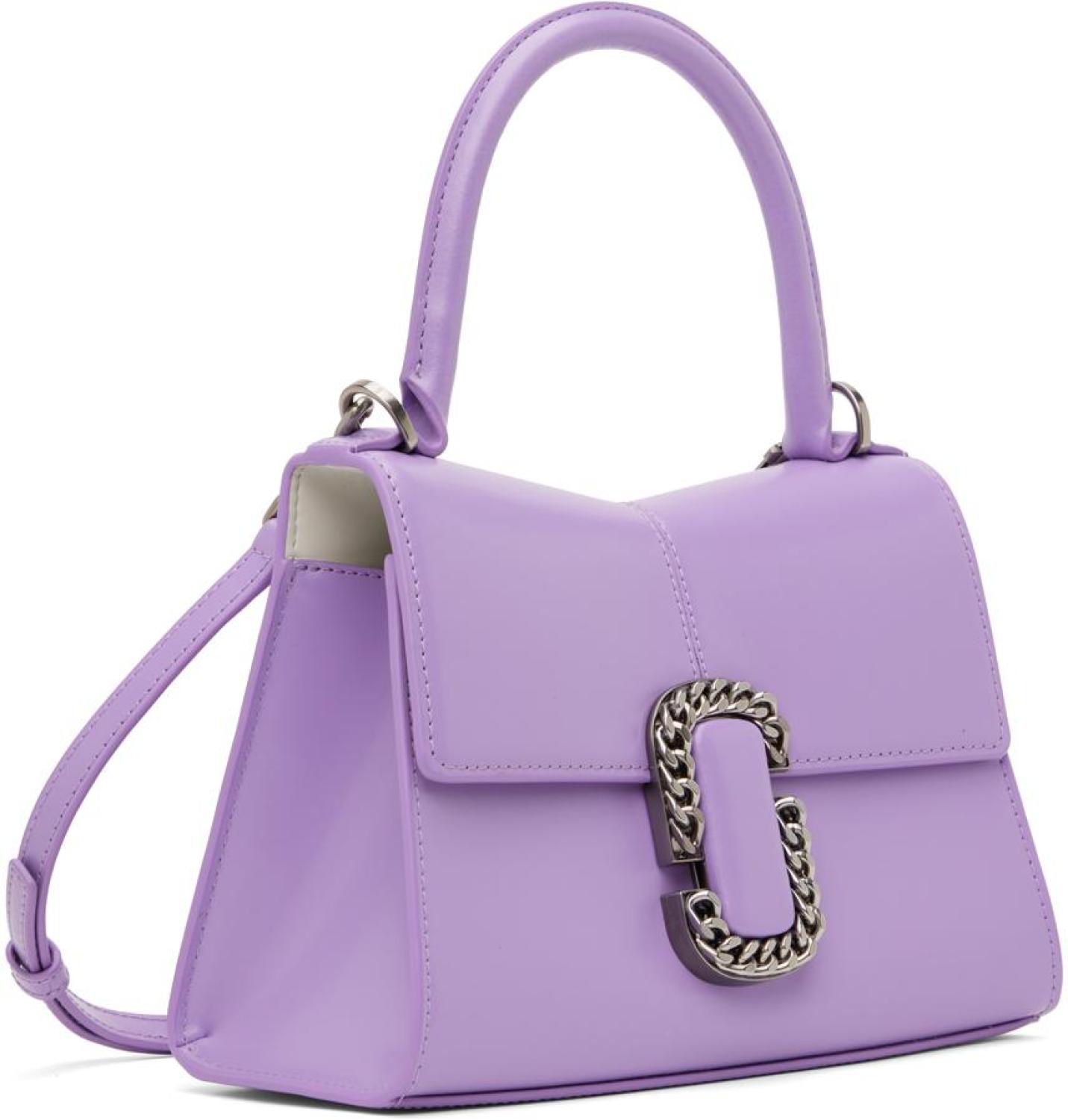 Purple 'The St. Marc' Bag