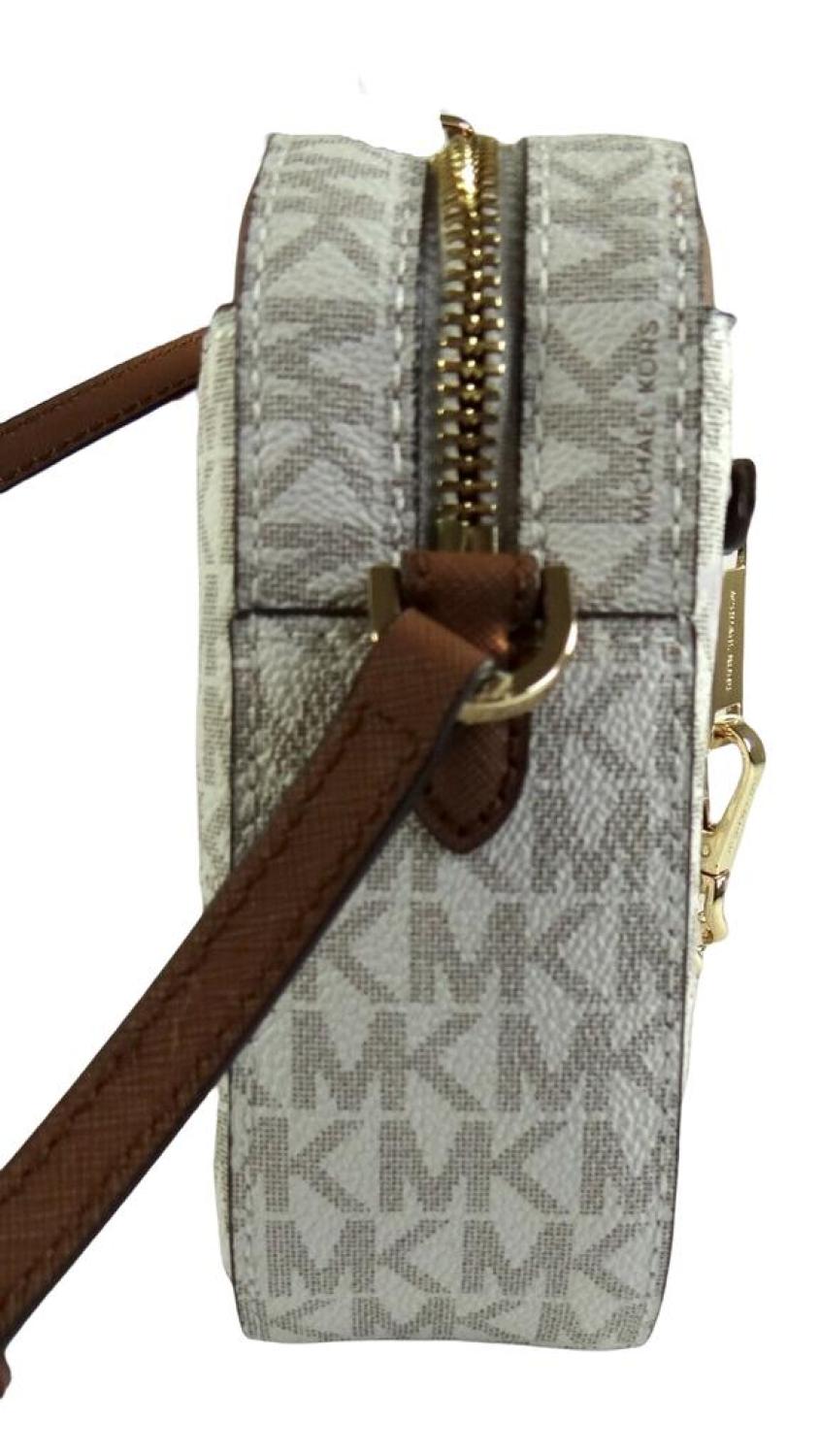 Michael Kors Jet Set East West Chain Signature MK Crossbody Bag