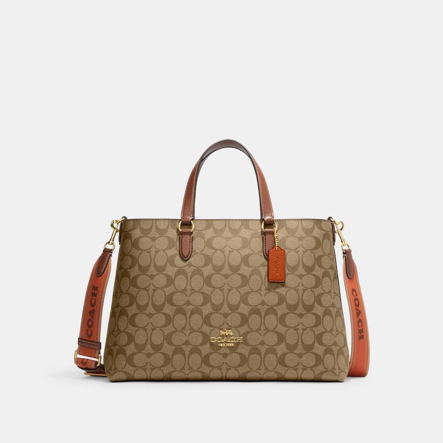 Coach Outlet Logan Carryall In Signature Canvas