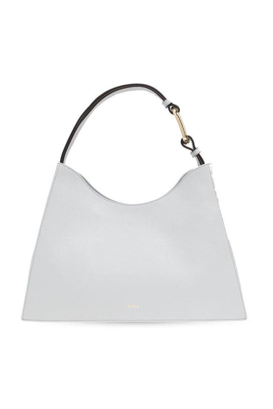 Furla Nuvola Arch-Motif Logo Printed Shoulder Bag