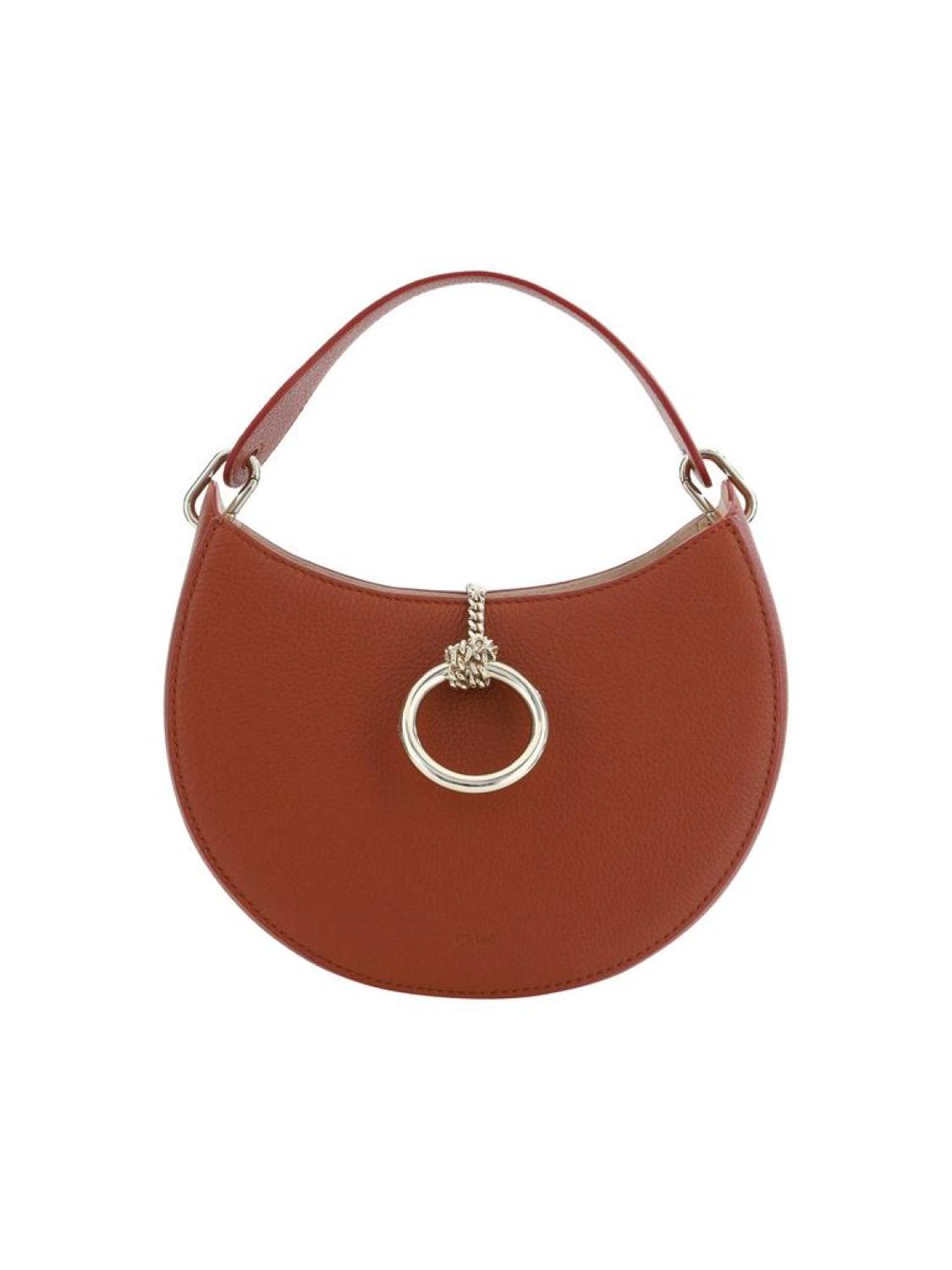 Chloé  Leather Small Arlène Shoulder Women's Bag