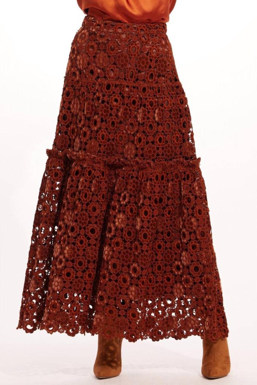 Melville Skirt In Sumatra Lace