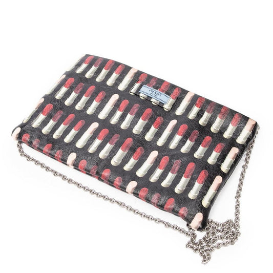 Lipstick Zip Clutch