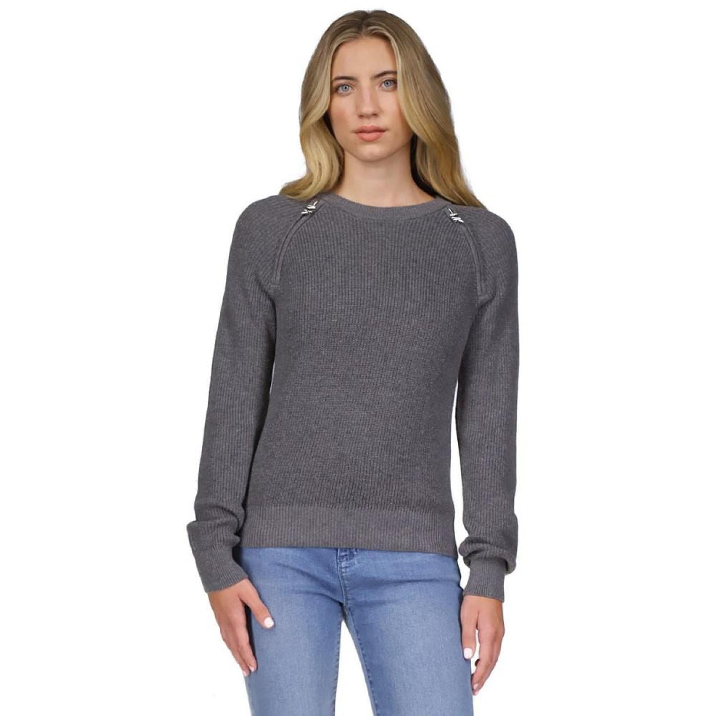 Women's Shaker Sweater, Regular & Petite