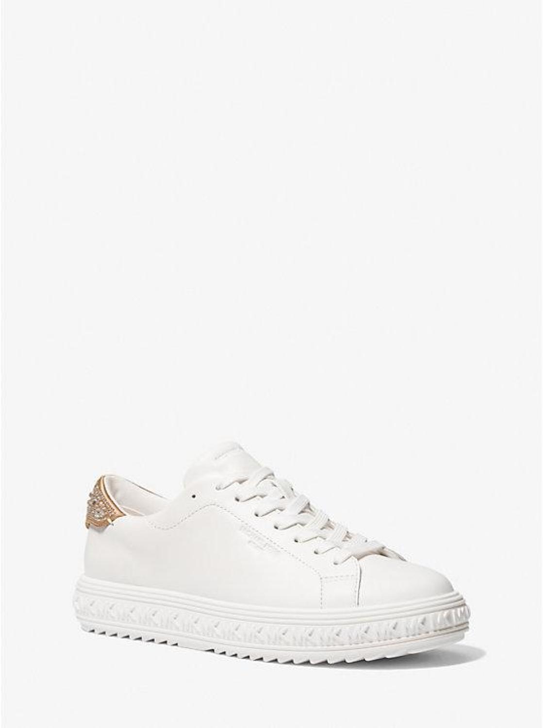 Grove Embellished Leather Sneaker