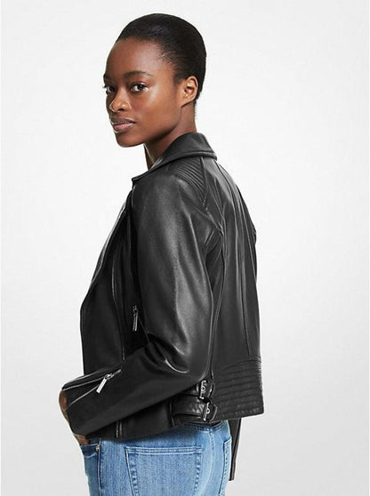 Leather Moto Jacket